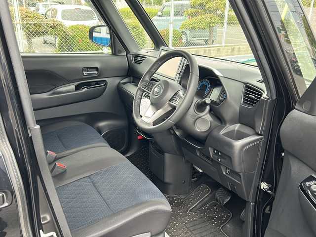 日産 ルークス HWS Gターボ プロパイロットED 山口県 2020(令2)年 7.2万km ブラック 9インチ純正SDナビ【MM319D-L】/Bluetoothオーディオ/フルセグテレビ/DVD再生機能/インテリジェントアラウンドビューモニター/プロパイロット/インテリジェントエマージェンシーブレーキ/インテリジェントルームミラー/電動パーキングブレーキ/両側ハンズフリーオートスライドドア/オートエアコン/後席サーキュレーター/スマートキー/プッシュアップスタート/LEDヘッドライト/オートライト/純正フロアマット/15インチ純正アルミホイール/ETC/ドライブレコーダー/ドアバイザー