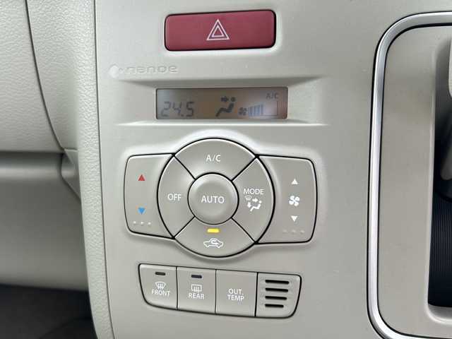 スズキ ラパン X 山口県 2016(平28)年 5.7万km カシスピンクパールメタリック 純正メモリナビ【AVIC-RZ501】/　Bluetooth、CD、DVD、フルセグテレビ/バックカメラ/純正ドライブレコーダー/ETC/シートヒーター【D席のみ】/純正14インチアルミホイール/純正フロアマット/プッシュスタート/スマートキー/スペアキー/ドアバイザー/アイドリングストップ/デュアルカメラブレーキサポート/盗難防止装置