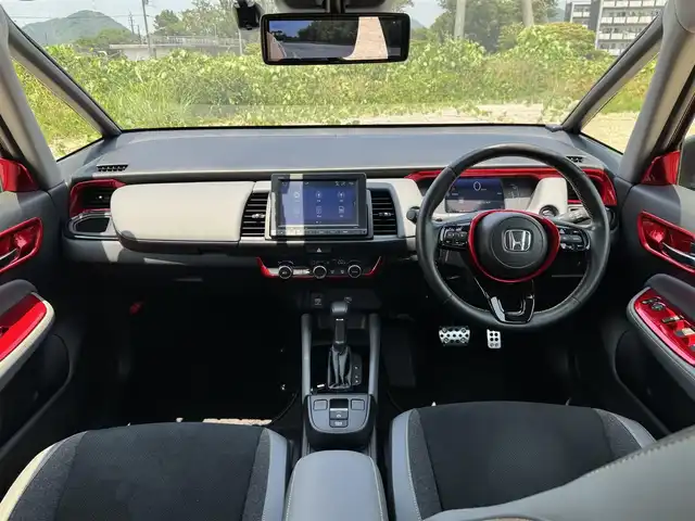 ホンダ フィット e:HEV RS 兵庫県 2023(令5)年 1.4万km プレミアムクリスタルレッドM 純正ナビ/フルセグTV/バックカメラ/Bluetooth接続可/DVD再生可/レーダークルコン/ステリモ/ビルトインETC/LEDヘッドライト/AUTOライト/社外デジタルインナーミラー/純正16インチAW/純正フロアマット/スマートキー