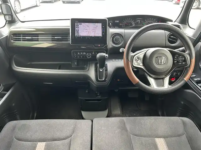 ホンダ Ｎ ＢＯＸ カスタム G L ホンダセンシング 島根県 2019(令1)年 3.4万km クリスタルブラックパール 純正ギャザーズＳＤナビ　/フルセグ　/ＤＶＤ再生　/Ｂｌｕｅｔｏｏｔｈオーディオ　/バックカメラ　/ビルトインＥＴＣ　/アダプティブクルーズコントロール　/衝突軽減ブレーキ　/レーンアシスト　/スマートキー/プッシュスタート/アイドリングストップ/純正ＬＥＤヘッドライト　/純正フロアマット