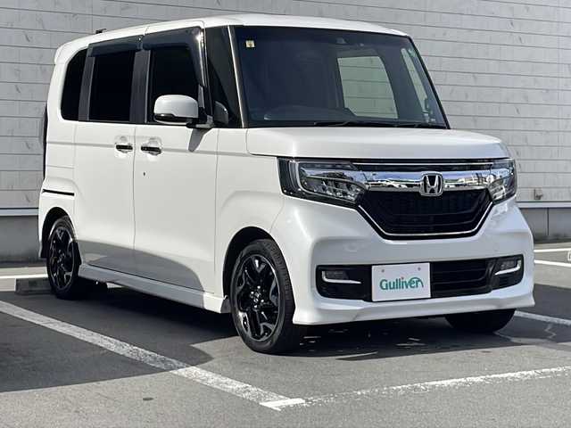 ホンダ Ｎ ＢＯＸ カスタム G L ターボ ホンダセンシング 静岡県 2020(令2)年 6.4万km プラチナホワイトパール 純正ナビ/地デジTV/純正CD/DVD/Bluetooth/バックカメラ/両側パワースライドドア/前後ドライブレコーダー/ホンダセンシング/前席シートヒーター/純正15インチAW/LEDヘッドライト/スマートキー