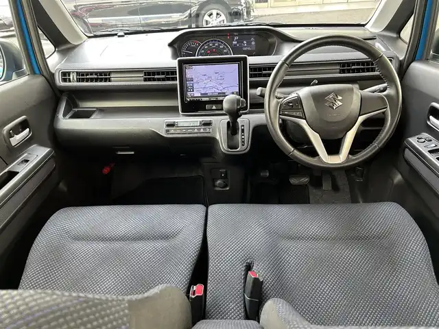 スズキ ワゴンＲ HYBRID FZ 長崎県 2019(平31)年 5.9万km ブリスクブルーM 純正SDナビ(FM/AM/CD/DVD/BT/フルセグ)/プッシュスタート/スマートキー/スペアキー/運転席シートヒーター/ステリングスイッチ/ビルトインETC/純正フロアマット/ドアバイザー/純正14インチアルミホイール/ABS/アイドリングストップ/横滑り防止装置/オートライト/盗難防止装置/SRSダブルエアバッグ/ISOFIX/取扱説明書/保証書