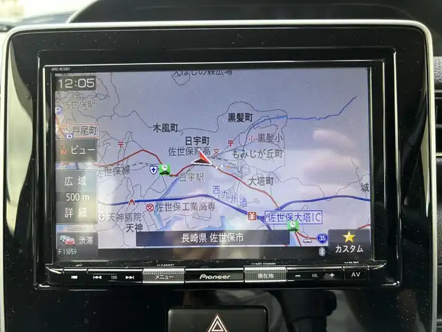 スズキ ワゴンＲ HYBRID FZ 長崎県 2019(平31)年 5.9万km ブリスクブルーM 純正SDナビ(FM/AM/CD/DVD/BT/フルセグ)/プッシュスタート/スマートキー/スペアキー/運転席シートヒーター/ステリングスイッチ/ビルトインETC/純正フロアマット/ドアバイザー/純正14インチアルミホイール/ABS/アイドリングストップ/横滑り防止装置/オートライト/盗難防止装置/SRSダブルエアバッグ/ISOFIX/取扱説明書/保証書
