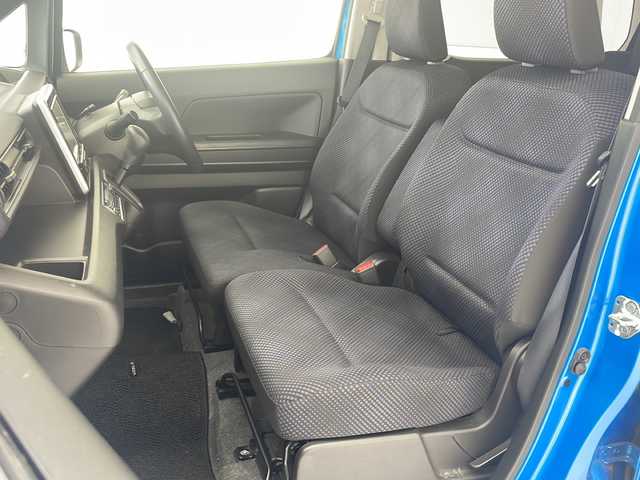 スズキ ワゴンＲ HYBRID FZ 沖縄県 2019(平31)年 5.9万km ブリスクブルーM 純正ナビ（AVIC-RLS901）　/フルセグＴＶ　/ＤＶＤ　/ＣＤ　/Ｂｌｕｅｔｏｏｔｈ接続　/ＵＳＢ　/ＥＴＣ　/ＬＥＤヘッドライト　/シートヒーター　/純正アルミホイール　　/電動格納ミラー　/アイドリングストップ/スマートキー/スペアキー