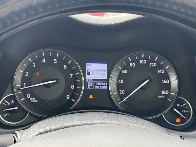 日産 フーガ 250GT 山口県 2012(平24)年 13.7万km 黒 サンルーフ/純正HDDナビ（ワンセグTV、AM/FM、Bluetooth）/バック＆サイドカメラ/クルーズコントロール/HIDオートライト/ハーフレザーシート/前席パワーシート/助手席オットマン/純正18インチアルミホイール/横滑り防止装置/W＋サイドエアバック/カーテンエアバック