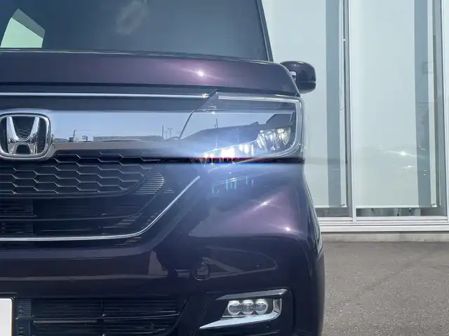 ホンダ Ｎ ＢＯＸ カスタム G L ホンダセンシング 神奈川県 2020(令2)年 2.8万km プレミアムベルベットパープル・パール 純正メモリナビ/ワンセグ/Bluetooth/iPod/CD/DVD/USB/片側パワースライドドア/追従走行付きクルーズコントロール/バックカメラ/ドライブレコーダー/シートヒーター/エアロパーツ（サイド、リアスポイラー）/ビルドインETC/純正アルミホイール/純正フロアマット/LEDヘッドライト/オートライト/レーンキープアシスト/カーテンエアバック/後席カーテン/横滑り防止装置/衝突被害軽減システム