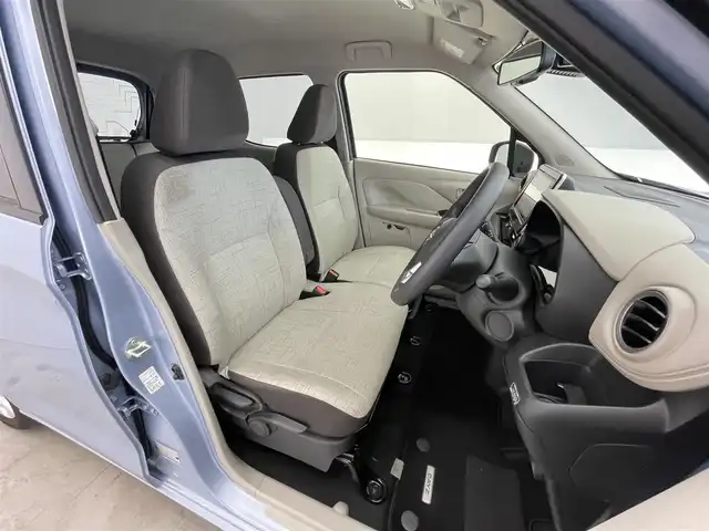 日産 デイズ X 滋賀県 2024(令6)年 1.1万km ライトブルーⅡ 禁煙車/純正9インチディスプレイオーディオ/Bluetooth/USB/AppleCarPlay/AndroidAuto/HDMI/ETC/アラウンドビューカメラ/衝突軽減ブレーキ/前方ドライブレコーダー/LEDヘッドライト/プッシュスタート/純正アルミホイール