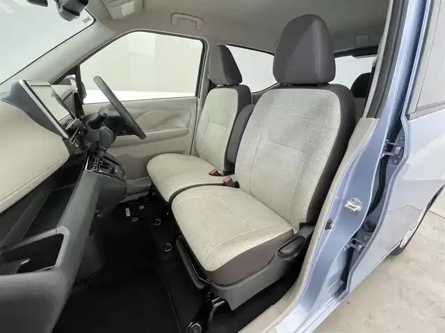 日産 デイズ X 滋賀県 2024(令6)年 1.1万km ライトブルーⅡ 禁煙車/純正9インチディスプレイオーディオ/Bluetooth/USB/AppleCarPlay/AndroidAuto/HDMI/ETC/アラウンドビューカメラ/衝突軽減ブレーキ/前方ドライブレコーダー/LEDヘッドライト/プッシュスタート/純正アルミホイール