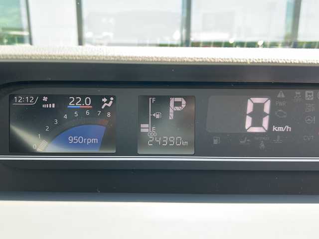 ダイハツ タント 岐阜県 2020(令2)年 2.5万km ブラックマイカメタリック 登録時走行距離24390km/純正ナビ/両側パワースライドドア/禁煙車/バックカメラ/ハーフレザーシート/シートヒーター/純正アルミホイール/純正フロアマット/後席サンシェード/ＬＥＤヘッドライト/オートライト/プッシュスタート/スマートキー/Bluetooth接続/CDチェンジャー/USB入力端子/衝突被害軽減システム/横滑り防止装置/パワーウィンドウ/パワーステアリング/アイドリングストップ