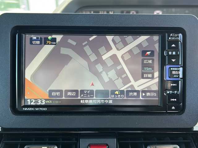 ダイハツ タント 岐阜県 2020(令2)年 2.5万km ブラックマイカメタリック 登録時走行距離24390km/純正ナビ/両側パワースライドドア/禁煙車/バックカメラ/ハーフレザーシート/シートヒーター/純正アルミホイール/純正フロアマット/後席サンシェード/ＬＥＤヘッドライト/オートライト/プッシュスタート/スマートキー/Bluetooth接続/CDチェンジャー/USB入力端子/衝突被害軽減システム/横滑り防止装置/パワーウィンドウ/パワーステアリング/アイドリングストップ
