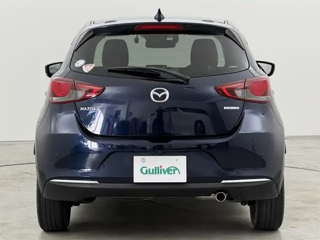 マツダ マツダ２ 15S Lパッケージ 福岡県 2021(令3)年 3.5万km 紺 純正ナビ/フルセグTV/BT　/６速ＭＴ　/ＥＴＣ　/全方位カメラ　/前後ドライブレコーダー　/クルーズコントロール　/衝突被害軽減システム　/レーンキープ　/横滑り防止　/シートヒーター　/ステアリングヒーター/ヘッドアップディスプレイ