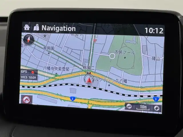 マツダ マツダ２ 15S Lパッケージ 福岡県 2021(令3)年 3.5万km 紺 純正ナビ/フルセグTV/BT　/６速ＭＴ　/ＥＴＣ　/全方位カメラ　/前後ドライブレコーダー　/クルーズコントロール　/衝突被害軽減システム　/レーンキープ　/横滑り防止　/シートヒーター　/ステアリングヒーター/ヘッドアップディスプレイ