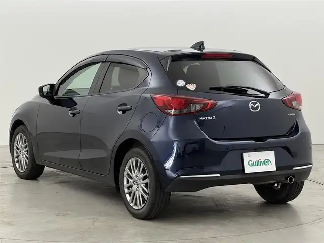 マツダ マツダ２ 15S Lパッケージ 福岡県 2021(令3)年 3.5万km 紺 純正ナビ/フルセグTV/BT　/６速ＭＴ　/ＥＴＣ　/全方位カメラ　/前後ドライブレコーダー　/クルーズコントロール　/衝突被害軽減システム　/レーンキープ　/横滑り防止　/シートヒーター　/ステアリングヒーター/ヘッドアップディスプレイ