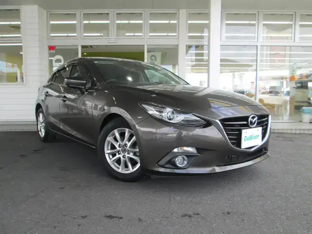 マツダ アクセラ スポーツ 15S 千葉県 2014(平26)年 2.1万km チタニウムフラッシュマイカ ワンオーナー/純正ナビ、フルセグTV/バックカメラ/純正オーディオ【DVD/CD/BT/USB】/HIDヘッドライト&ハロゲンフォグ/スマートシティブレーキサポート/クルーズコントロール/RVM(リアビークルモニタリングシステム)/革巻きステアリング/ナビ連動ステアリングスイッチ/ETC/スペアキー/取扱説明書/ナビ取扱説明書/新車時保証書/整備記録簿(H27/28/30/R2/4/6)