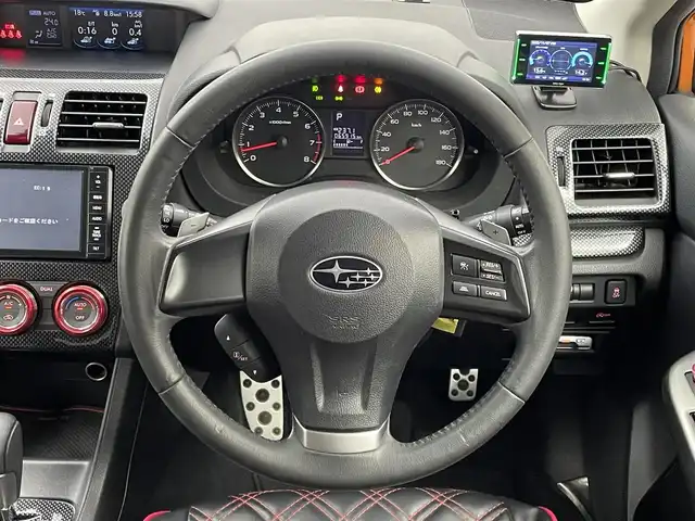 スバル インプレッサ ＸＶ 2．0i－L アイサイト 埼玉県 2013(平25)年 6.6万km タンジェリンオレンジパール 純正ナビ　バックカメラ　ＥＴＣ　ドライブレコーダー　アイサイトｖｅｒ２　レーダークルーズコントロール　パドルシフト　純正アルミホイール　プッシュスタート　スマートキー　オートライト　ＨＩＤライト　ＴＶ