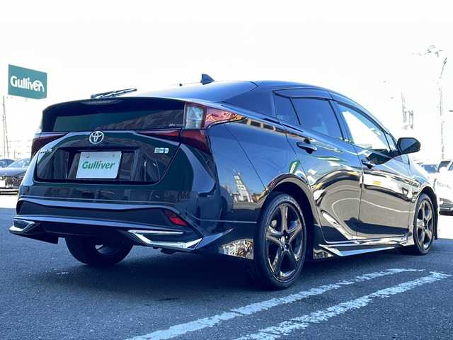 トヨタ プリウス S ツーリングセレ ブラックED 徳島県 2022(令4)年 4.4万km プレシャスブラックパール 純正9型SDナビ　NSZT-Y68T/（ラジオ/フルセグ/DISC/SD/BT）/バックカメラ/クルーズコントロール/合皮シート/モデリスタエアロ/コーナーセンサ/ビルトインETC/LEDヘッドライト/フォグライト/nanoe/ドアバイザー/前席シートヒーター/純正フロアマット/プッシュスタート/取扱説明書/新車時保証書