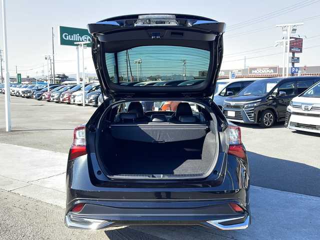 トヨタ プリウス S ツーリングセレ ブラックED 徳島県 2022(令4)年 4.4万km プレシャスブラックパール 純正9型SDナビ　NSZT-Y68T/（ラジオ/フルセグ/DISC/SD/BT）/バックカメラ/クルーズコントロール/合皮シート/モデリスタエアロ/コーナーセンサ/ビルトインETC/LEDヘッドライト/フォグライト/nanoe/ドアバイザー/前席シートヒーター/純正フロアマット/プッシュスタート/取扱説明書/新車時保証書