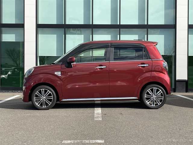 ダイハツ キャスト スタイル G ターボ SAⅡ 和歌山県 2017(平29)年 3.2万km ファイアークォーツレッドM 社外ディスプレイオーディオ/バックカメラ/フルセグTV/衝突軽減ブレーキ/横滑り防止機能/レーダー探知機/純正アルミホイール/ETC/ドライブレコーダー/アイドリングストップ/LEDヘッドライト/オートライト