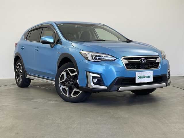 スバル ＸＶ ハイブリッド アドバンス 新潟県 2019(令1)年 6.2万km ラグーンブルーP 4WD/純正メーカーOPナビ/(Bluetooth/フルセグ/CD/DVD/USB/iPod/SD)/バックモニター/アダプティブクルーズコントロール/衝突被害軽減システム/純正ETC/純正ドライブレコーダー/純正フロアマット/前席パワーシート/シートメモリー/LEDヘッドライト/オートライト/オートマチックハイビーム/純正18インチアルミホイール/MTモード付AT/ABS/横滑り防止機能/リアコーナーセンサー/盗難防止装置/スマートキー/取扱説明書/保証書