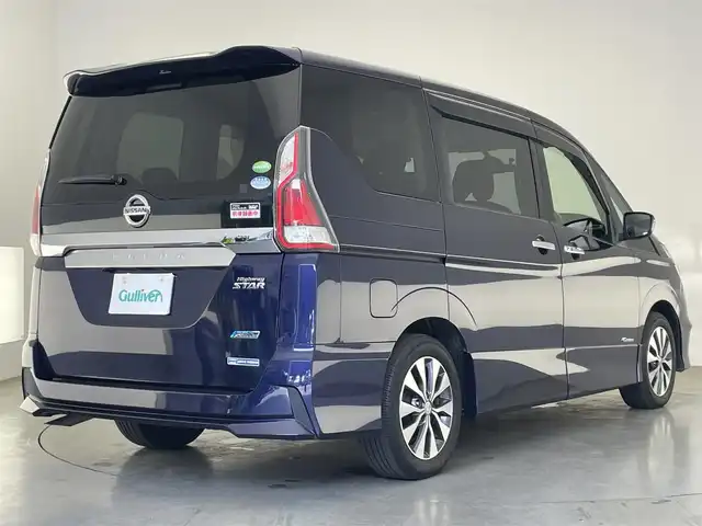 日産 セレナ ハイウェイスター 愛知県 2017(平29)年 6.2万km アズライトブルー アルパイン９型ナビ　フルセグＴＶ　ＵＳＢ　１０．１型後席モニター　バックカメラ　快適パック　ハンズフリー両側パワスラ　前後ドラレコ　ＥＴＣ　クルーズコントロール　ＬＥＤオートライト　フォグランプ　エマージェンシーブレーキ　衝突軽減　車線逸脱　禁煙