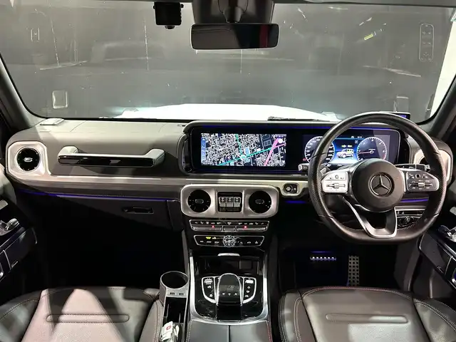 メルセデス・ベンツ ゲレンデヴァーゲン Ｇ４００ｄ AMGライン 道央・札幌 2022(令4)年 2.5万km ポーラホワイト ワンオーナー/AMGライン/・AMGスタイリングパッケージ/ラグジュアリーパッケージ/・ガラススライディングルーフ/・Burmesterサラウンドサウンド/アダプティブダンピングシステム/360°カメラシステム/トラフィックサインアシスト/リアクロストラフィックアラート/レーダーセーフティパッケージ/・アクティブディスタンスアシストディストロニック/・アクティブブレーキアシスト/・アクティブレーンキープアシスト/・ブラインドスポットアシスト/・PRE-SAFE/パークトロニック/マルチビームLEDヘッドライト/アダプティブハイビームアシストぷrス/アンビエントライト(64色)/純正ナビ12.3インチワイドディスプレイ/フルセグTVチューナー(TVキャンセラー付き)/AppleCarPlay/AndroidAuto/レザーシート/シートヒーター(全席)