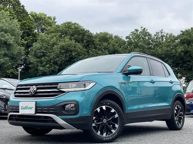 フォルクスワーゲン Ｔ－クロス TSI 1st 東京都 2020(令2)年 2万km ライトブルー 純正SDナビ（Discovery Media）/・Bluetoothオーディオ/USBオーディオ/オールインセーフティ/・アダプティブクルーズコントロール/・バックカメラ/・ブラインドスポットディテクション/・駐車支援システム/・コーナーセンサー（前後）/フルデジタルメーター/スマートフォンワイヤレスチャージング/取扱説明書/保証書/スペアキー1本
