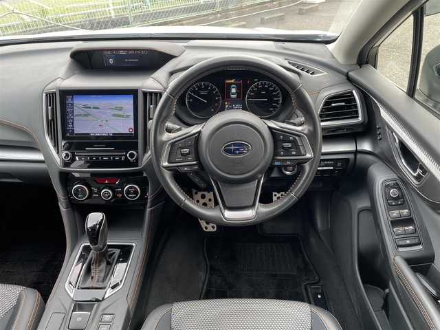 スバル ＸＶ ハイブリッド 2．0e－S アイサイト 神奈川県 2020(令2)年 5万km クリスタルホワイトP ワンオーナー/AWD/純正メモリーナビ/　○フルセグTV/　○BT/AM/FM/SD/バック＆サイドカメラ/ツーリングアシスト/　○全車速追従機能付クルーズコントロール/　○車線中央維持＆先行車追従操舵機能/レーンキープアシスト/車線逸脱警報/ふらつき警報/先行車発進お知らせ/後退時ブレーキアシスト/誤発進誤後進抑制制御/前席パワーシート（運転席メモリ付）/革巻きステアリング/パドルシフト/スマートキー　2本/プッシュスタート/ETC/LEDヘッドライト/フォグランプ/バックセンサー/純正フロアマット/保証書/取扱説明書