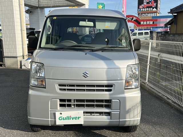 スズキ エブリイ PC 埼玉県 2009(平21)年 5.5万km シルキーシルバーメタリック ワンオーナー/FM/AMオーディオ/両側スライドドア/ドアバイザー
