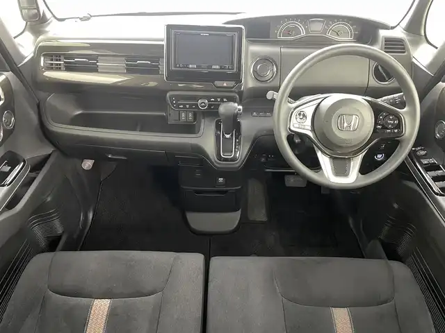 ホンダ Ｎ ＢＯＸ カスタム G L ホンダセンシング 福島県 2018(平30)年 6.2万km プレミアムホワイトパールⅡ 4WD/ホンダセンシング/・衝突被害軽減ブレーキ/・誤発進抑制/・車線維持支援システム/・アダプティブクルーズコントロール/・オートハイビーム/・前後コーナーセンサー/メモリナビ/型番：AVIC-RZ700/・AM/FM/CD/DVD/BT/フルセグTV/・バックカメラ/・ETC/パワースライドドア/プッシュスタート/・スマートキー/・スペアキー/チップアップ＆ダイブダウン機構付スライドリアシート/・シートヒーター/LEDヘッドライト/・オートライト/・フォグランプ/ヒーテッドドアミラー/アイドリングストップ