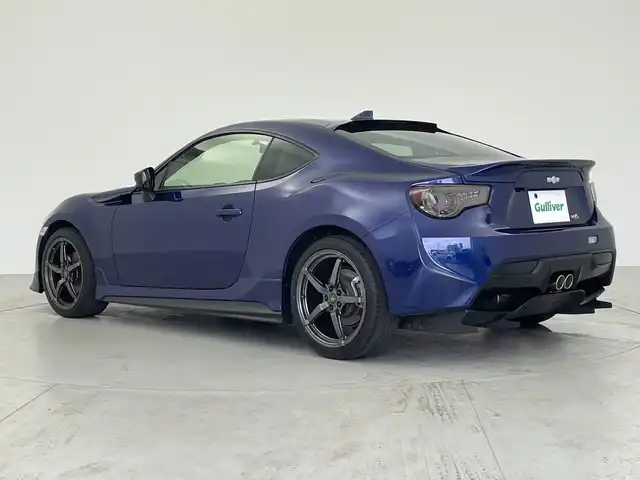 トヨタ ８６ 14R 愛知県 2016(平28)年 3.6万km アズライトブルー TRDエアロ/TRD18インチアルミホイール/純正ナビ/・Bluetooth/・CD/DVD/・フルセグテレビ/・SD音楽録音/バックカメラ/クルーズコントロール/プッシュスタートボタン/ETC/LEDヘッドライト