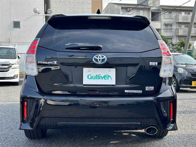 トヨタ プリウス α S ツーリングセレクション G’s 兵庫県 2017(平29)年 5万km アティチュードブラックマイカ ・純正メモリーナビ/・地デジ/DVD/BT/・バックカメラ/・ビルトインETC/・ステアリングリモコン/・ハーフレザーシート/・純正18インチAW/・スマートキー/・デジタルミラー型ドライブレコーダー前後/・オートLEDヘッドランプ/・LEDフォグランプ/・LED BEAM