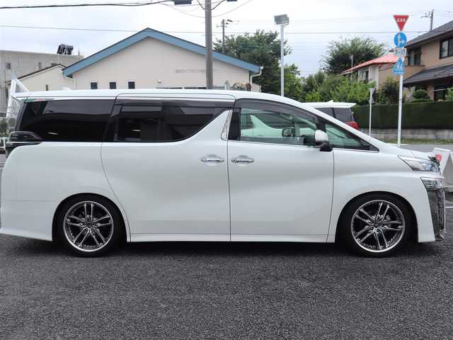 トヨタ ヴェルファイア Z Gエディション 神奈川県 2018(平30)年 5.4万km ホワイトパールクリスタルシャイン ワンオーナー/サンルーフ/ｋｒａｎｚｅ２０ＡＷ/ＴＥＩＮ車高調/デジタルインナーミラー/黒革シート　シートヒーター　エアシート/ステアリングヒーター/ＥＴＣ２．０/ドラレコ/スペアキー/記録簿