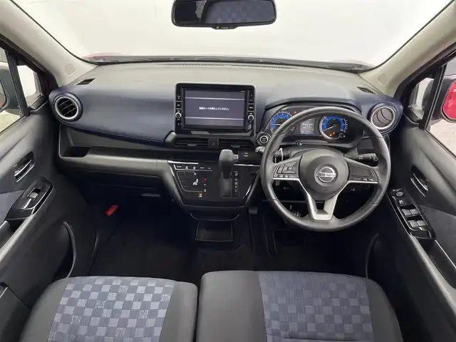 日産 デイズ ハイウェイスターX 群馬県 2019(令1)年 3.5万km スパークリングレッドM 衝突軽減　全方位カメラ　純正ナビ　前後コーナーセンサー　前後ドライブレコーダー　ＬＥＤヘッドライト　純正１４インチアルミホイール　ＥＴＣ　アイドリングストップ　禁煙車