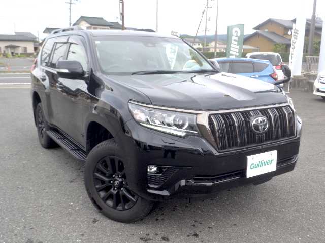 トヨタ ランドクルーザー プラド TX-L 70thアニバーサリーLTD 宮城県 2022(令4)年 5.8万km ブラック /　1オーナー/　ALPINE9型ナビ(ビッグX)/　フルセグTV/　Bluetooth/　バックカメラ/　レザーシート/　シートヒーター/　エアコンシート/　電動シート/　ルーフレール/　LEDヘッドライト/　LEDフォグランプ/　特別仕様専用18インチAW/　TOYOTA Safety Sense/　・プリクラッシュセーフティ/　・レーンディパーチャーアラート/　・オートマチックハイビーム/　・レーダークルーズコントロール/　・ロードサインアシスト/　インテリジェントクリアランスソナー/　先行車発進告知機能/　スマートキー/　フロアマット/　ドアバイザー