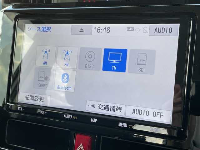 トヨタ ルーミー カスタムG 広島県 2019(令1)年 6万km ブラックマイカメタリック/パールホワイト2トーン パール×ブラックツートン/4WD/ワンオーナー/純正9インチナビ/（CD/DVD/フルセグTV/Bluetooth）/バックカメラ/両側パワースライドドア/シートヒーター/衝突被害軽減ブレーキ/オートマチックハイビーム/クルーズコントロール/コーナーセンサー/純正14インチAW/LEDヘッドライト/ステアリングスイッチ/スペアキー