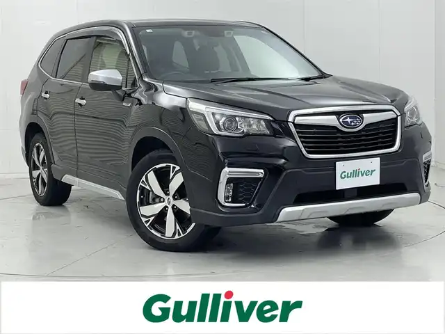 スバル フォレスター ハイブリッド アドバンス 茨城県 2018(平30)年 5.7万km クリスタルブラックシリカ 純正8型ナビ/F.B.Sカメラ/フルセグ/デジタルインナーミラー/衝突被害軽減ブレーキ/車線逸脱抑制装置/レーダークルーズコントロール/クリアランスソナー/BSI/ETC/ドラレコ/黒革シート/シートヒーター/パワーバックドア/純正18インチAW/LEDヘッドライト/スマートキー