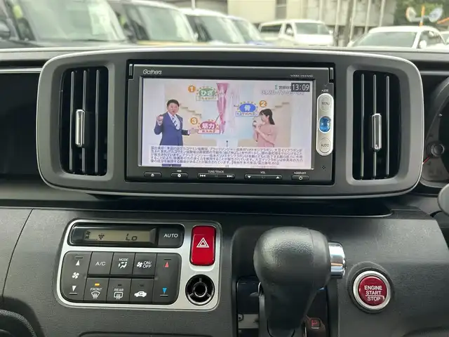 ホンダ Ｎ ＯＮＥ G ローダウン 愛知県 2015(平27)年 8.5万km パープルⅡ スマートキー/プッシュスタート/純正ナビ/TV/BT/バックカメラ/ビルトインETC/純正14インチAW/オートライト/HIDヘッドライト/ステアリングスイッチ/純正フロアマット/取説、保証書/スペアキー