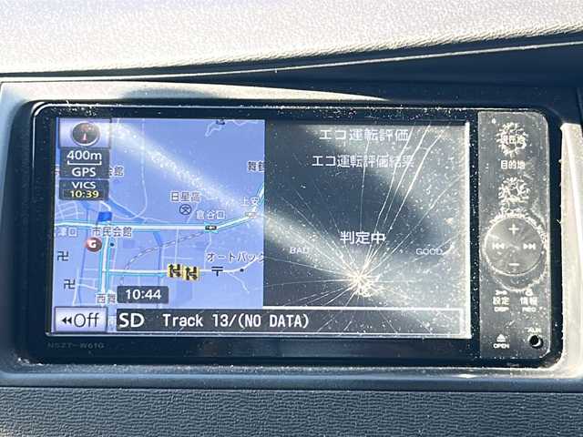 トヨタ アイシス プラタナ 京都府 2011(平23)年 18.5万km ブラック フルセグテレビ/バックカメラ/ETC/片側パワースライドドア/プッシュスタート