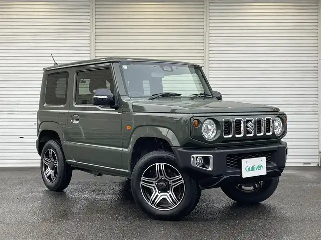 スズキ ジムニー XC 福島県 2020(令2)年 2.3万km ジャングルグリーン パートタイム4WD/純正メモリーナビ/CD/DVD/SD/BT/USB/フルセグTV/社外16インチAW(純正AW＋冬タイヤ積込)/デュアルセンサーブレーキサポート/クルーズコントロール/ダウンヒルアシストコントロール/ステアリングリモコン/バックカメラ/シートヒーター/純正ドライブレコーダー/ビルトインETC/オートライト/LEDヘッドライト/フォグライト/プッシュスタート/フロアマット