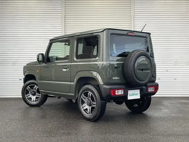 スズキ ジムニー XC 福島県 2020(令2)年 2.3万km ジャングルグリーン パートタイム4WD/純正メモリーナビ/CD/DVD/SD/BT/USB/フルセグTV/社外16インチAW(純正AW＋冬タイヤ積込)/デュアルセンサーブレーキサポート/クルーズコントロール/ダウンヒルアシストコントロール/ステアリングリモコン/バックカメラ/シートヒーター/純正ドライブレコーダー/ビルトインETC/オートライト/LEDヘッドライト/フォグライト/プッシュスタート/フロアマット
