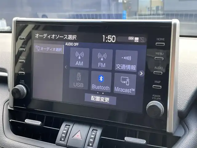 トヨタ ＲＡＶ４ G 滋賀県 2020(令2)年 4.6万km ホワイトパールクリスタルシャイン 純正9インチディスプレイオーディオ/（Bluetooth/Apple CarPlay/Android Auto）/全方位カメラ/クリアランスソナー/追従クルーズコントロール/ブラインドスポットモニター/LEDヘッドライト/オートマチックハイビーム/前後ドライブレコーダー/衝突軽減ブレーキ/レーンディパーチャーアラート/D席パワーシート/D・N席シートヒーター/ビルトインETC/電動リアゲート/電動パーキングブレーキ/オートブレーキホールド/TRDマットフラップ/ステアリングヒーター/プッシュスタート/スマートキー/ステアリングリモコン