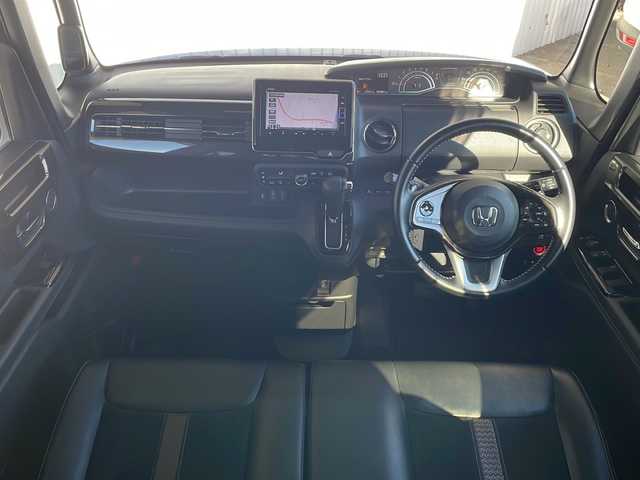 ホンダ Ｎ ＢＯＸ カスタム G L ターボ ホンダセンシング 長野県 2017(平29)年 9.5万km ブリリアントスポーティブルーメタリック2トーン ４ＷＤ/ターボ/ホンダセンシング/純正メモリナビＴＶ/ＥＴＣ/前後ドライブレコーダー/両側パワースライドドア/シートヒーター/純正15インチアルミ/保証書・取説/スぺアキ―