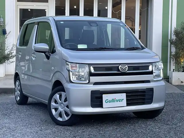 マツダ フレア ハイブリッド XG 埼玉県 2017(平29)年 5.4万km シルキーシルバーメタリック 前方ドライブレコーダー/社外ナビ（テレビなし）/シートヒーター/バックカメラ/ETC/プッシュスタート/プリクラッシュ/HUD（ヘッドアップディスプレイ）/横滑り防止装置/車線逸脱警報装置/取扱説明書/保証書付整備手帳