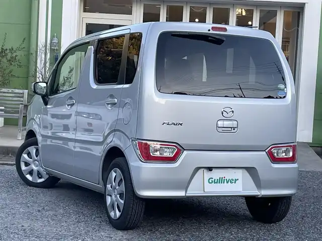 マツダ フレア ハイブリッド XG 埼玉県 2017(平29)年 5.4万km シルキーシルバーメタリック 前方ドライブレコーダー/社外ナビ（テレビなし）/シートヒーター/バックカメラ/ETC/プッシュスタート/プリクラッシュ/HUD（ヘッドアップディスプレイ）/横滑り防止装置/車線逸脱警報装置/取扱説明書/保証書付整備手帳