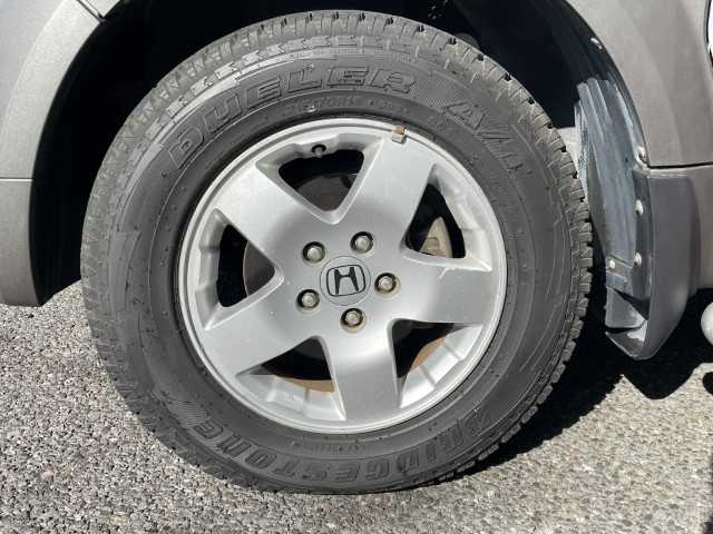 ホンダ エレメント 岩手県 2003(平15)年 4.3万km サテンシルバーメタリック AIS検査済み/【2503042038】/HIDヘッドライト/フォグランプ/サイドステップ/社外オーディオ/純正フロアマット/ドアバイザー/ATOTO