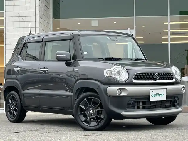 スズキ クロスビー HYBRID MZ 兵庫県 2018(平30)年 5.5万km ミネラルグレーM クルーズコントロール/clarionオーディオ/CDラジオデッキ/純正フロアマット/スマートキー/パドルシフト/デュアルセンサーブレーキシステム/アイドリングストップ/横滑り防止/革巻きステアリング/フォグランプ/ウィンカーミラー/車線逸脱警報装置/コーナーセンサー