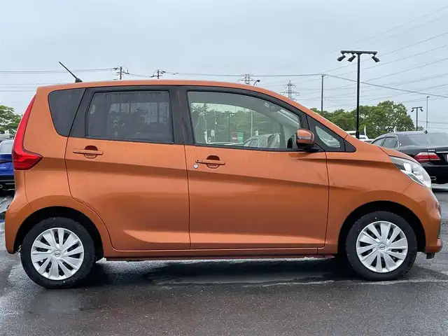 日産 デイズ X 道央・札幌 2018(平30)年 5万km プレミアムサンシャインオレンジ ４WD/純正オーディオ/AM/FM/CD/AUX/衝突被害軽減ブレーキ/横滑り防止装置/クリアランスソナー/マルチアラウンドモニター/アイドリングストップ/D席シートヒーター/ステアリングリモコン/プッシュスタート/スマートキー/ハロゲンヘッドライト/ヘッドライトレベライザー/電動格納ミラー/ウィンカーミラー/純正フロアマット/スペアキー/鉄チンホイール付冬タイヤ積込/155/65/R14/2024年/山7mm