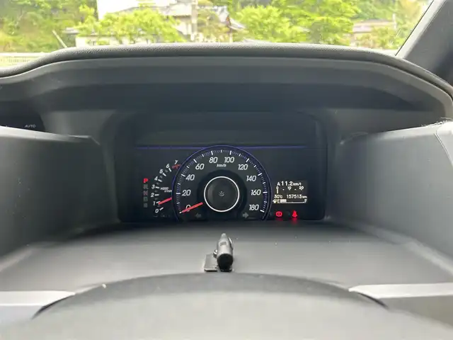 ホンダ ステップワゴン スパーダ Z 福島県 2013(平25)年 15.8万km プレミアムスパークルブラックパール 登録時走行距離：１５７５１３KM/純正HDDナビ/（BT/フルセグTV/CD/DVD/USB/ミュージックラック/SD/AM/FM）/バックカメラ/後席モニター/リヤクーラー/ビルトインETC/パワーアウトレット/パドルシフト/社外ドラレコ/電動格納ミラー/純正フロアマット/オートライト/純正ＨＩＤヘッドライト/純正１６インチAW/横滑り防止装置/アイドリングストップ/スマートキー/スペアキー×１/保証書/取扱説明書