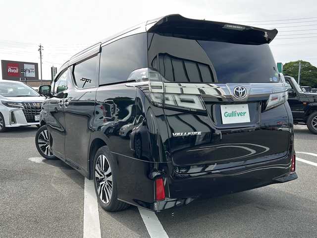 トヨタ ヴェルファイア Z Gエディション 岐阜県 2019(平31)年 3.5万km ブラック 登録時34911km/純正９インチナビ/フルセグテレビ/Bluetooth/ステアリングヒーター/ビルトインETC/ドライブレコーダー/レザーシート/パワーシート/バックカメラ/オットマン/両側パワースライドドア/純正アルミホイール/コーナーセンサー/シートヒーター/プッシュスタート/スマートキー/革巻きステアリング/ドアバイザー