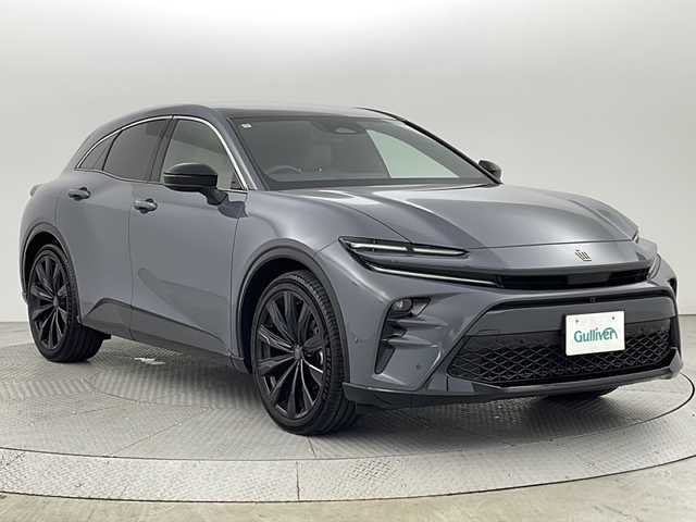 トヨタ クラウン スポーツ Z 新潟県 2024(令6)年 1.2万km グレー 4WD/禁煙車/12.3インチHDディスプレイオーディオ/フルセグ/USB/Bluetooth/コネクティッドナビ/パノラミックニューモニター/デジタルインナーミラー/パノラマルーフ/茶革シート/前席パワーシート/シートヒーター/ベンチレーション/ハンズフリーパワーバックドア/プリクラッシュセーフティ/レーンチェンジアシスト/レーダークルーズコントロール/アダプティブハイビームシステム/ドライバー異常時対応システム/ビルトインETC2.0/純正アルミ21インチ